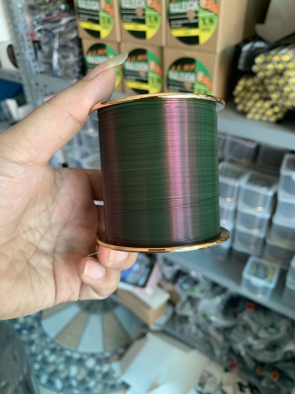 Cước Câu Cá Đổi Màu Halt Flort 500M Chính Hãng