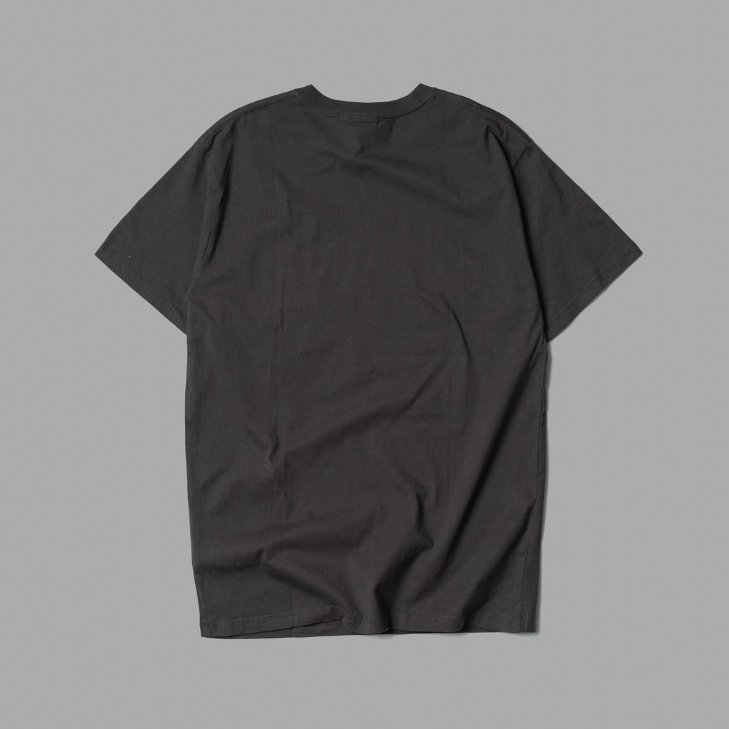 Áo Thun Gori - Flame Pocket - Xám Chì