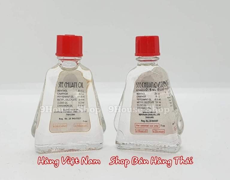 01 Dầu Trắng SEE CHUAN OIL Thái Lan 3ml (size nhỏ)