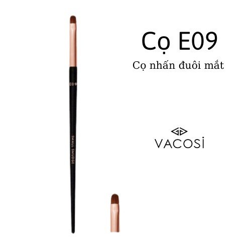 Vacosi Cọ Nhấn Đuôi Mắt Smudge Pro Brush E09