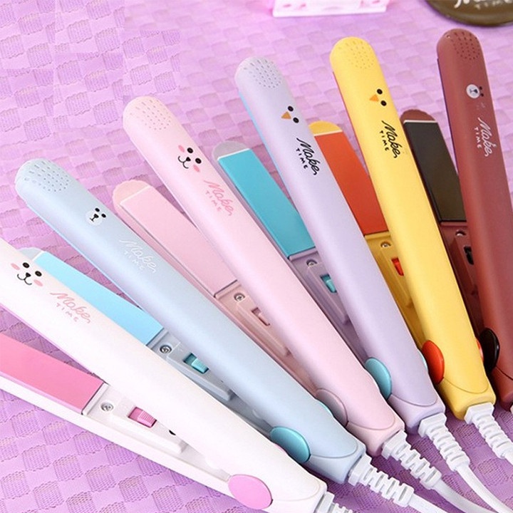Máy Duỗi Tóc Mini 2 Trong 1 Cao Cấp , Uốn, Duỗi Tóc