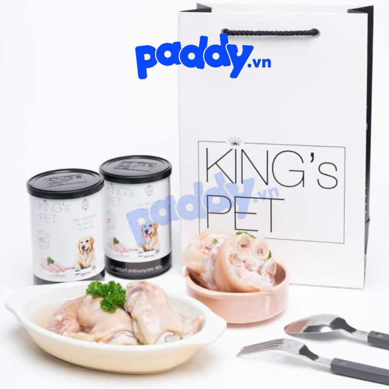 Pate Thịt Tươi Kings Pet Cho Chó Mèo Mọi Lứa Tuổi (Lon 380g)
