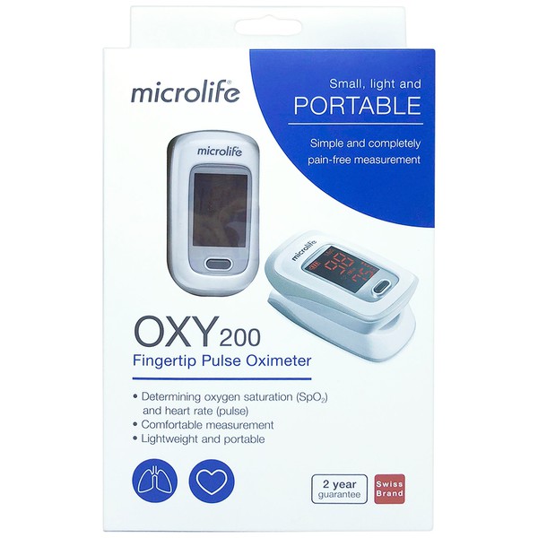Máy đo nồng độ oxy trong máu Microlife SpO2 OXY200