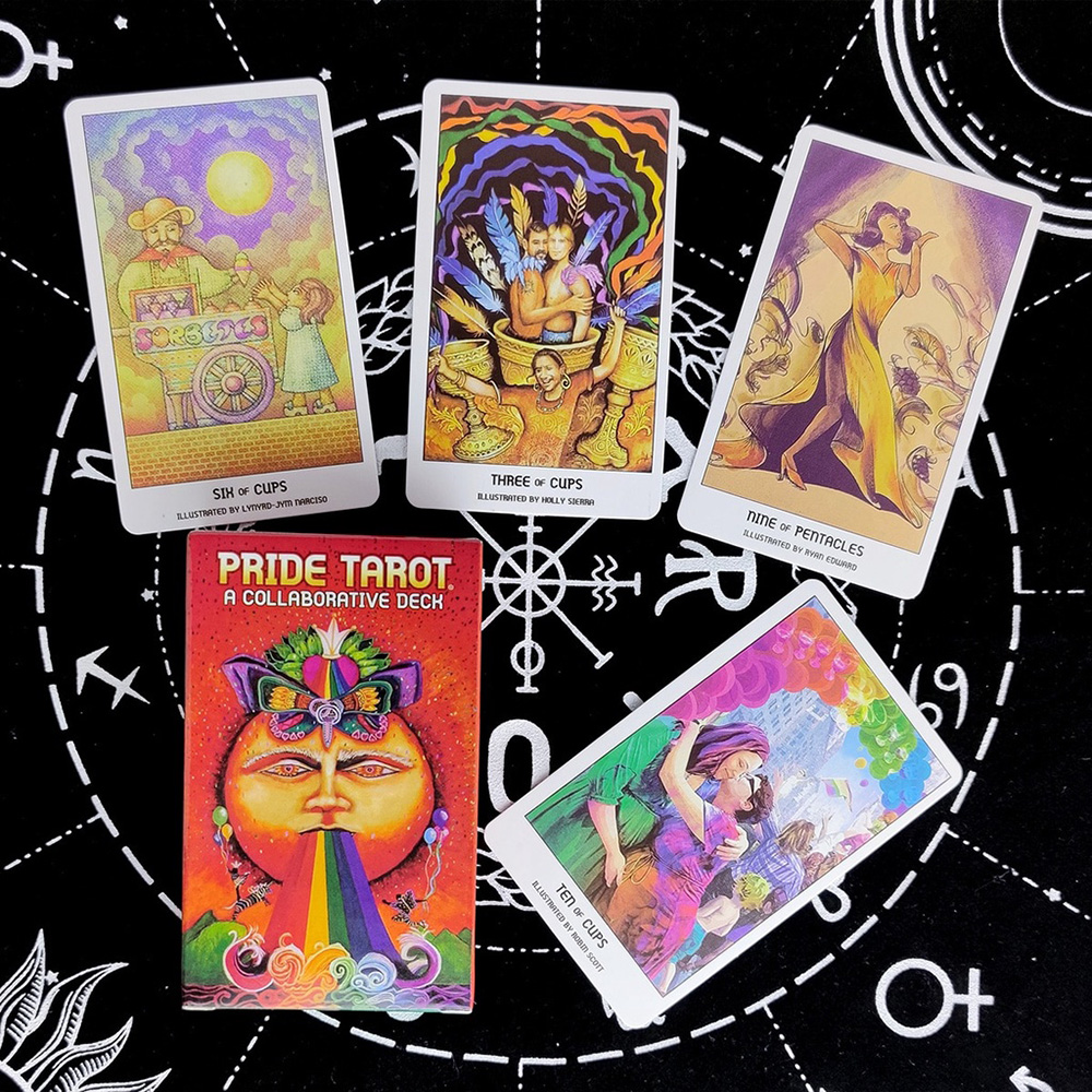 Bài Tarot Pride Tarot Tặng Đá Thanh Tẩy
