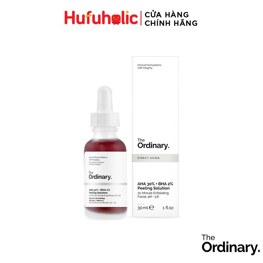 THE ORDINARY - Tẩy da chết hoá học AHA 30% + BHA 2% Peeling Solution