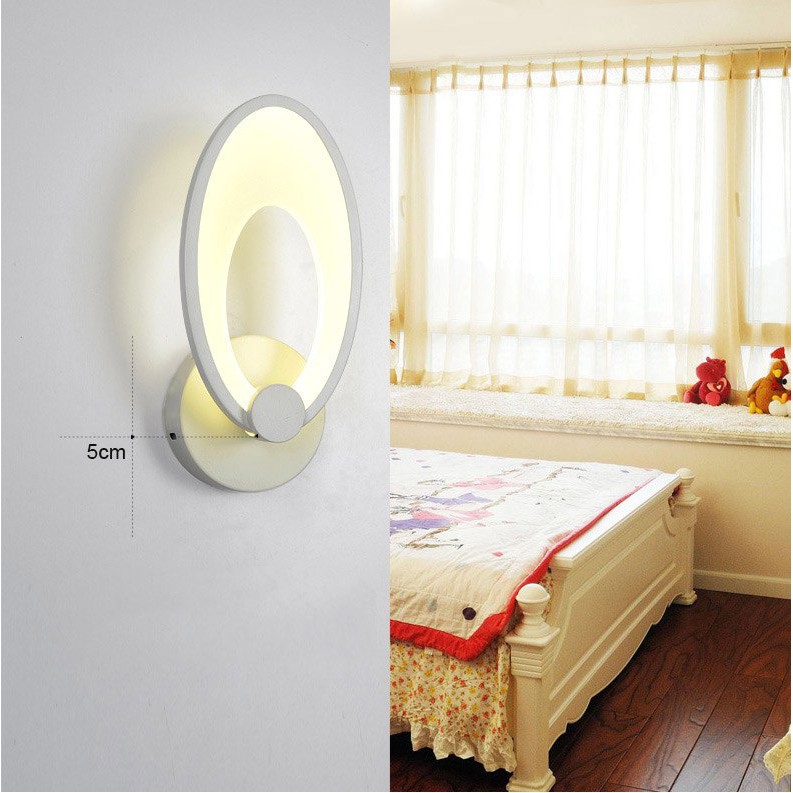 Đèn LED gắn tường hình elip C6456