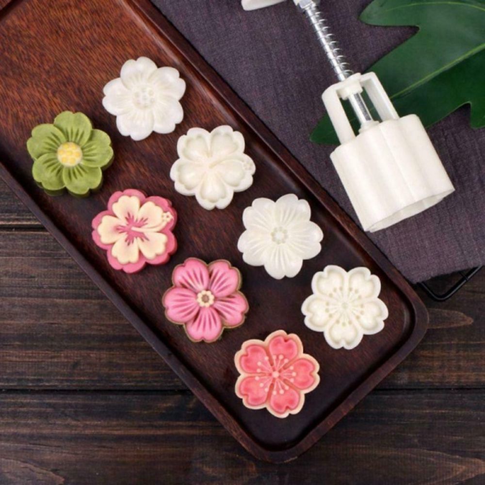 BÁO GIÁ Hinh Anh Dao Làm Bếp | Shopee Lazada Sendo Tiki mới nhất 8 Trang Trí Bánh Chống Dính Hình Hoa STLK Pastry Công Cụ, Dâm Bụt Tiện Ích Nhà Bếp Lễ Hội Trung Thu Anh Đào Cookie Báo Chí Cookie Tem Bánh Trung Thu Thùng Khuôn Bánh Khuôn
