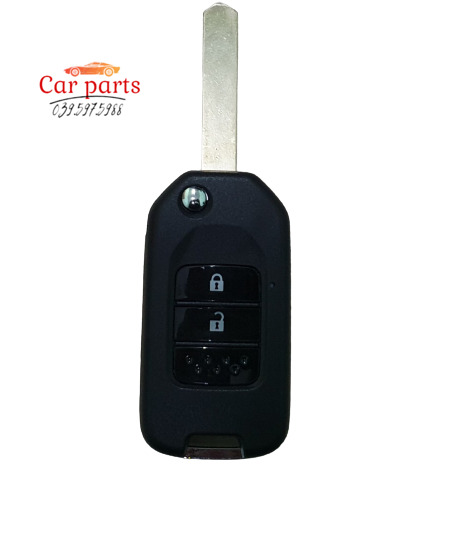 Vỏ chìa khóa (remote) gập dành cho xe Honda Brio (2 nút)