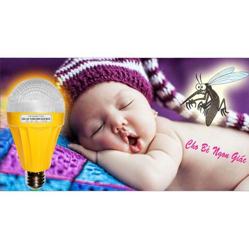 [HCM]Bóng đèn Led đuổi muỗi 9W