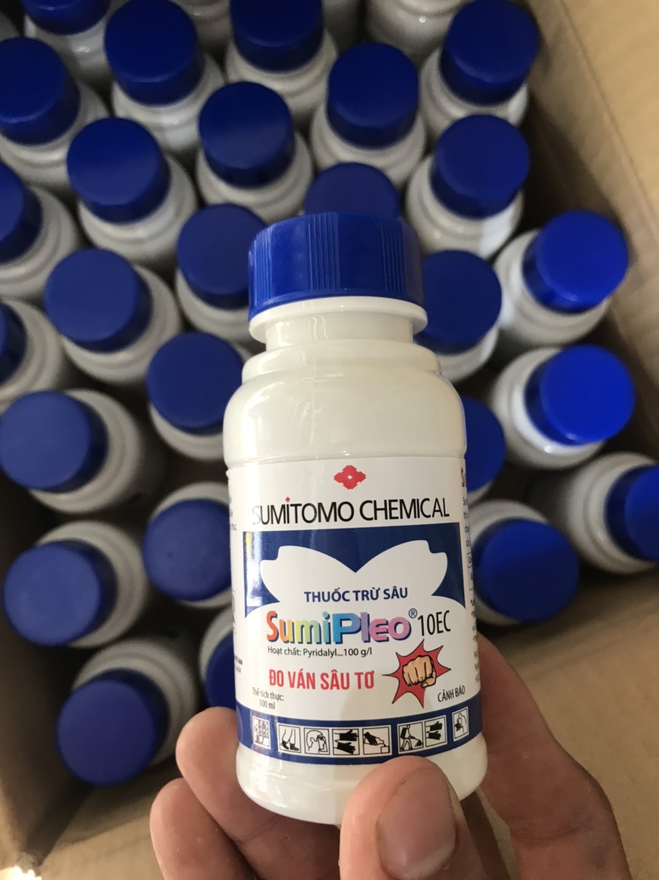 Thuốc trừ sâu xanh, sâu tơ SumiPleo 10EC (100ml)