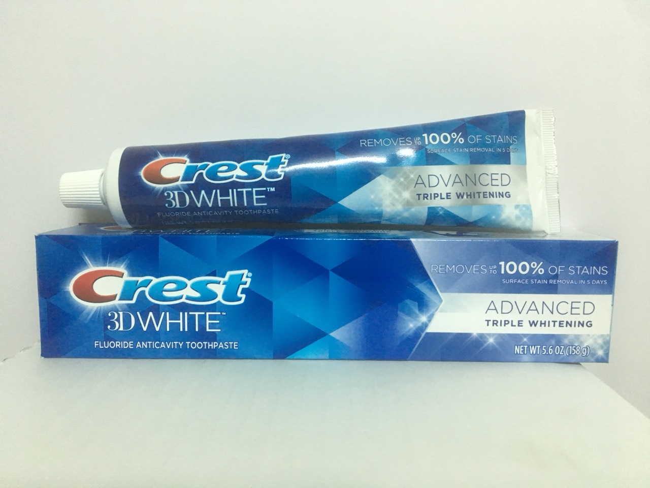 [HCM]Kem Đánh Răng Crest 3D White Advanced 158gr – Mỹ