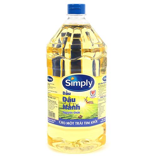 Dầu ăn đậu nành Simply 2L