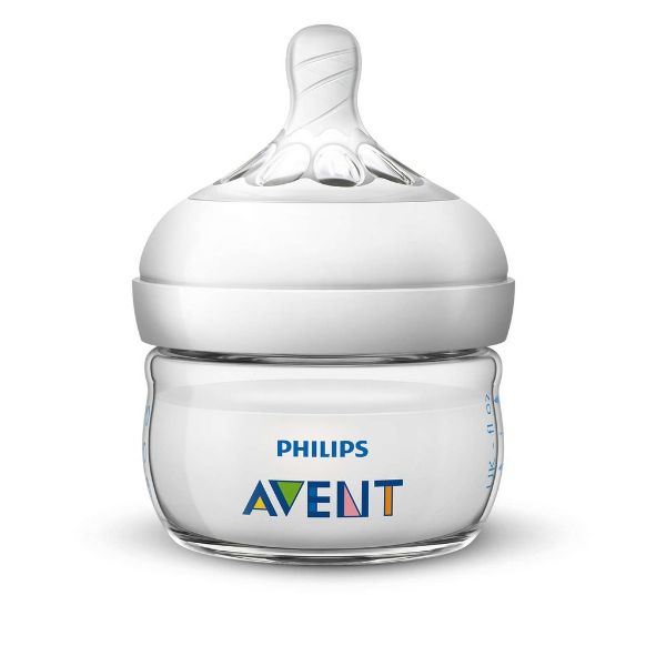 Bình sữa Philips AVENT Natural 60ml cho bé sơ sinh Núm số 0