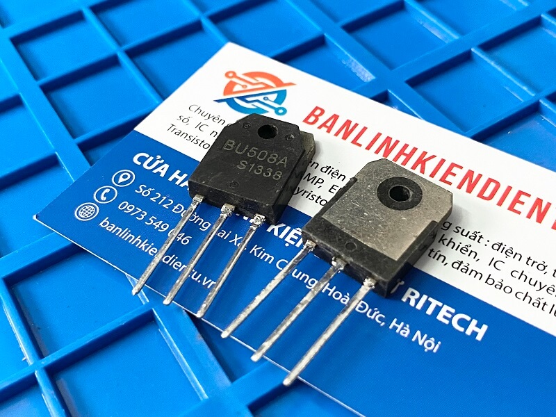 Combo 2 con bu508a, bu508 transistor npn 8a 700v to-3p