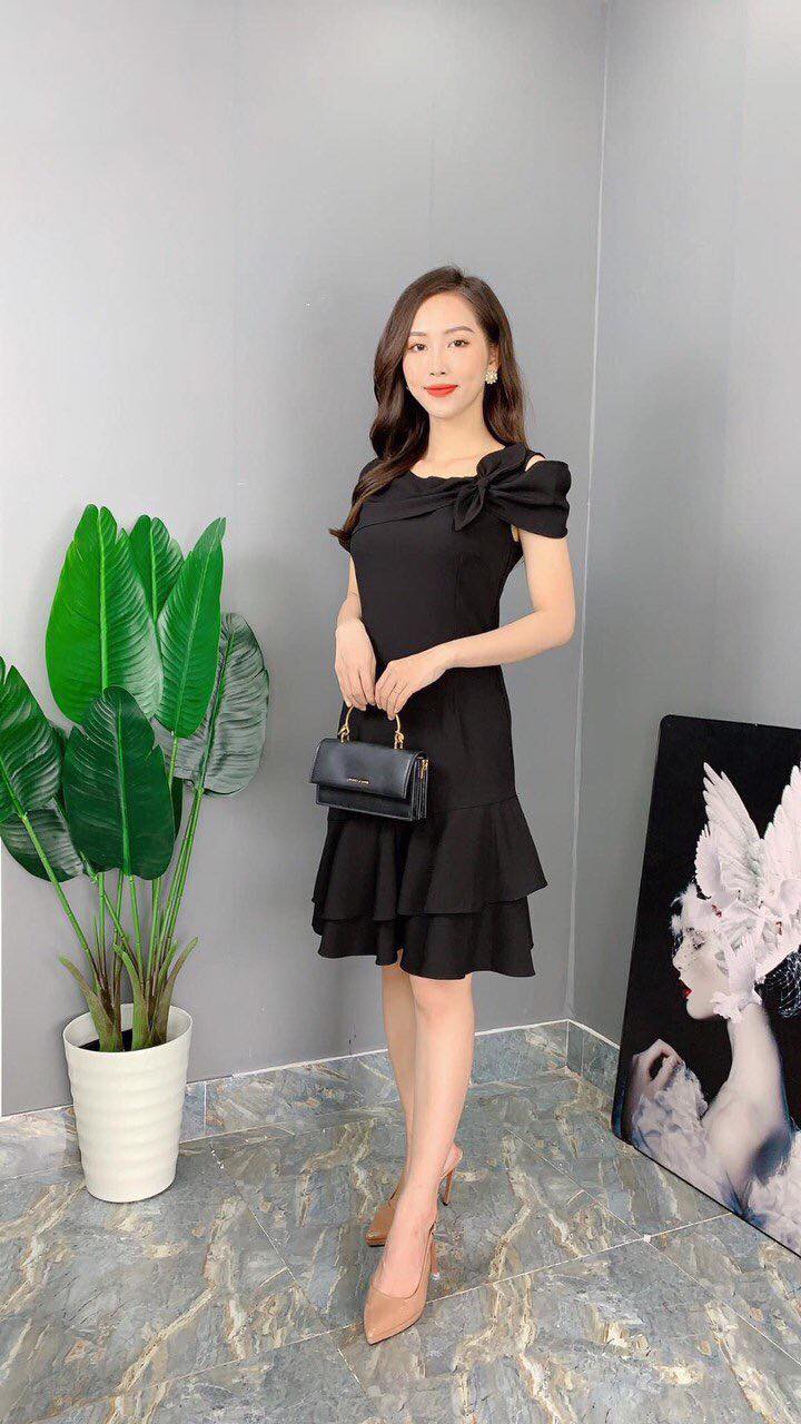 [HCM]đầm đuôi cá kèm hoa