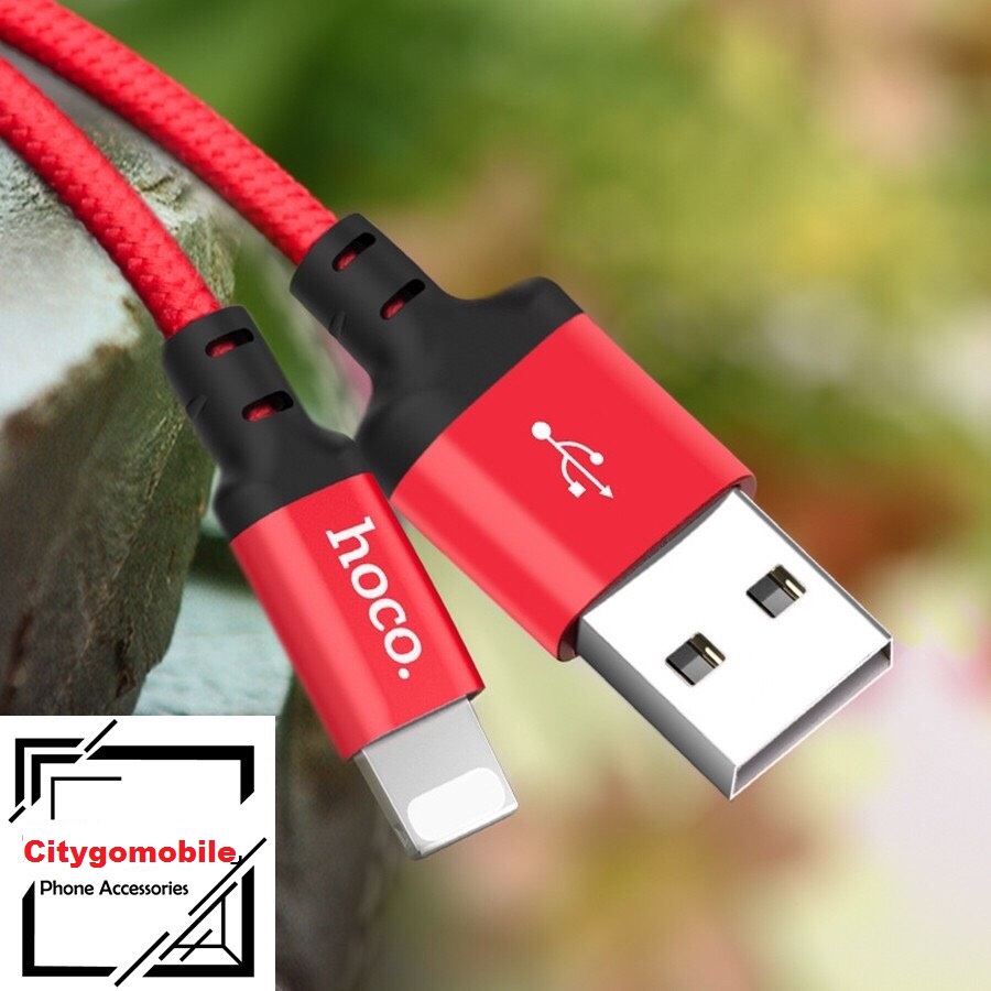 Dây Cáp Sạc Hoco X14 linghtning cho iphone, ipad , ipod Dài 1M và 2M .