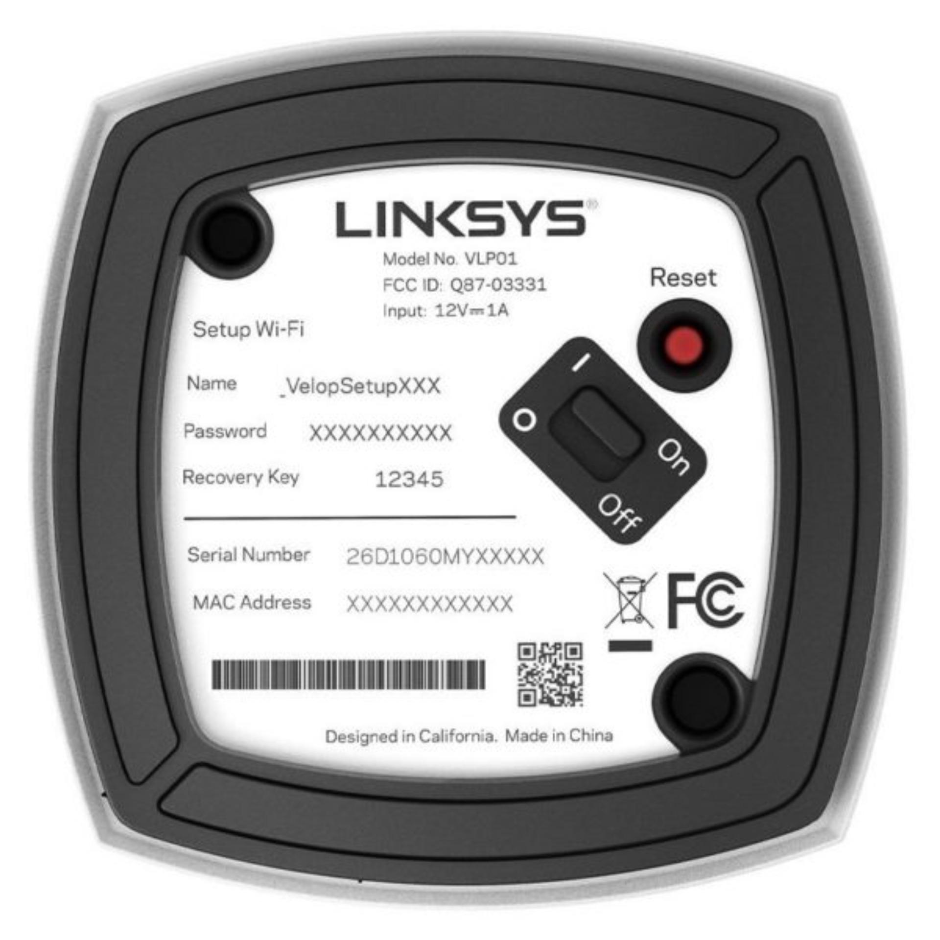 Hệ thống Wi-Fi Mesh LINKSYS Velop WHW0102