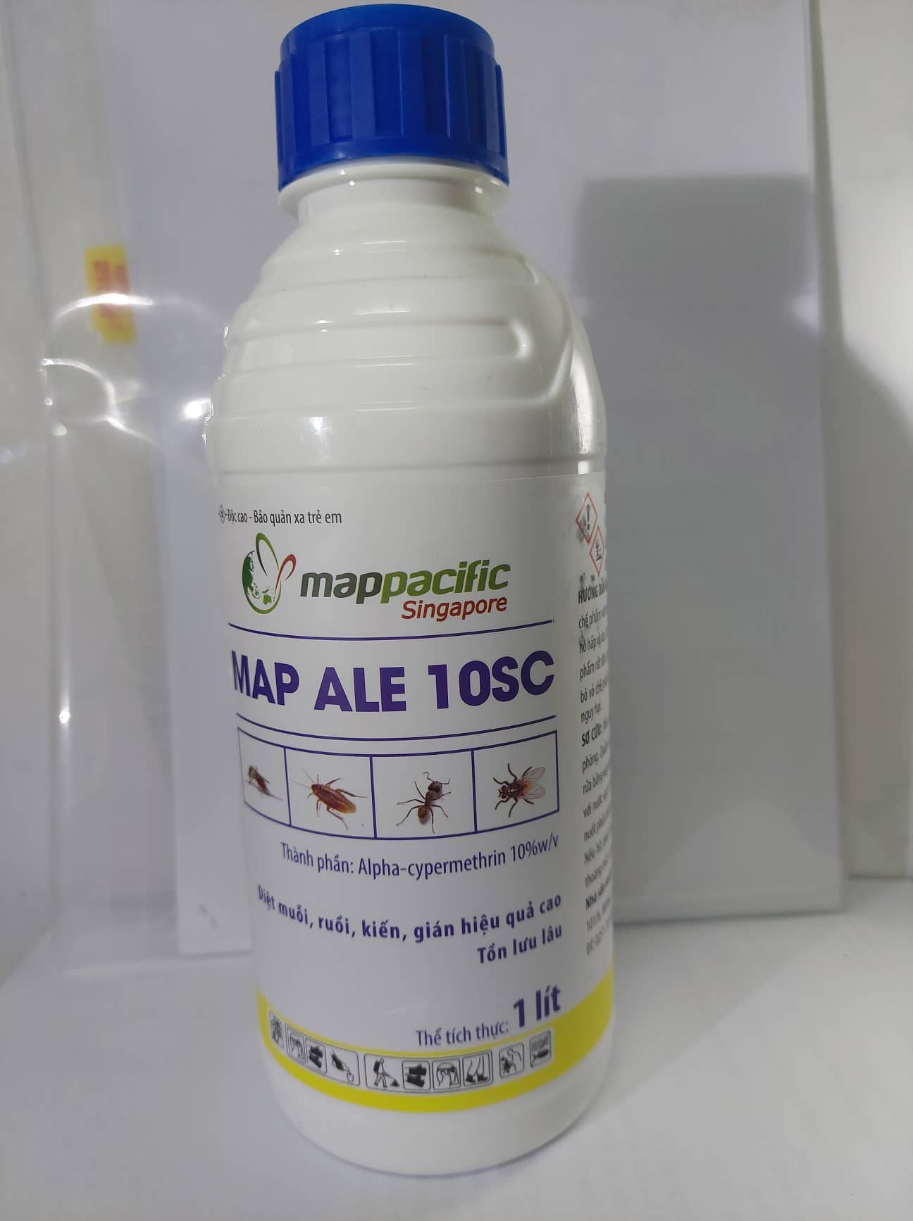 (Chính hãng) Map ALE 10SC (1 lít) Map Pacific - Singapore - Thuốc diệt Muỗi và côn trùng (ruồi, kiến, gián...)