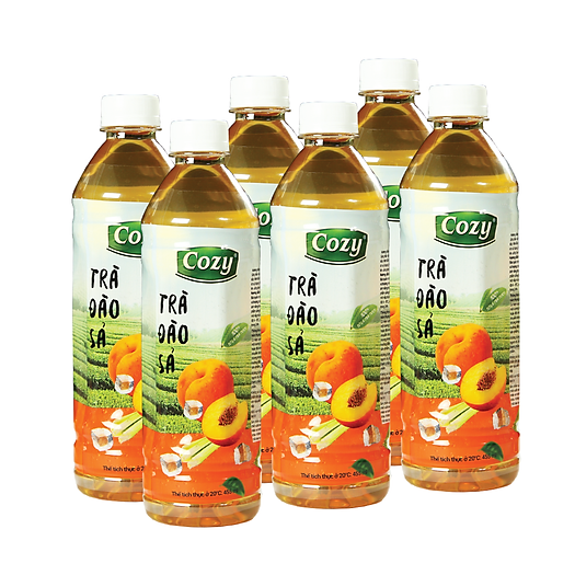 COMBO 4 Chai Trà Cozy vị Tắc Mật Ong ( 4 Chai *445ml)