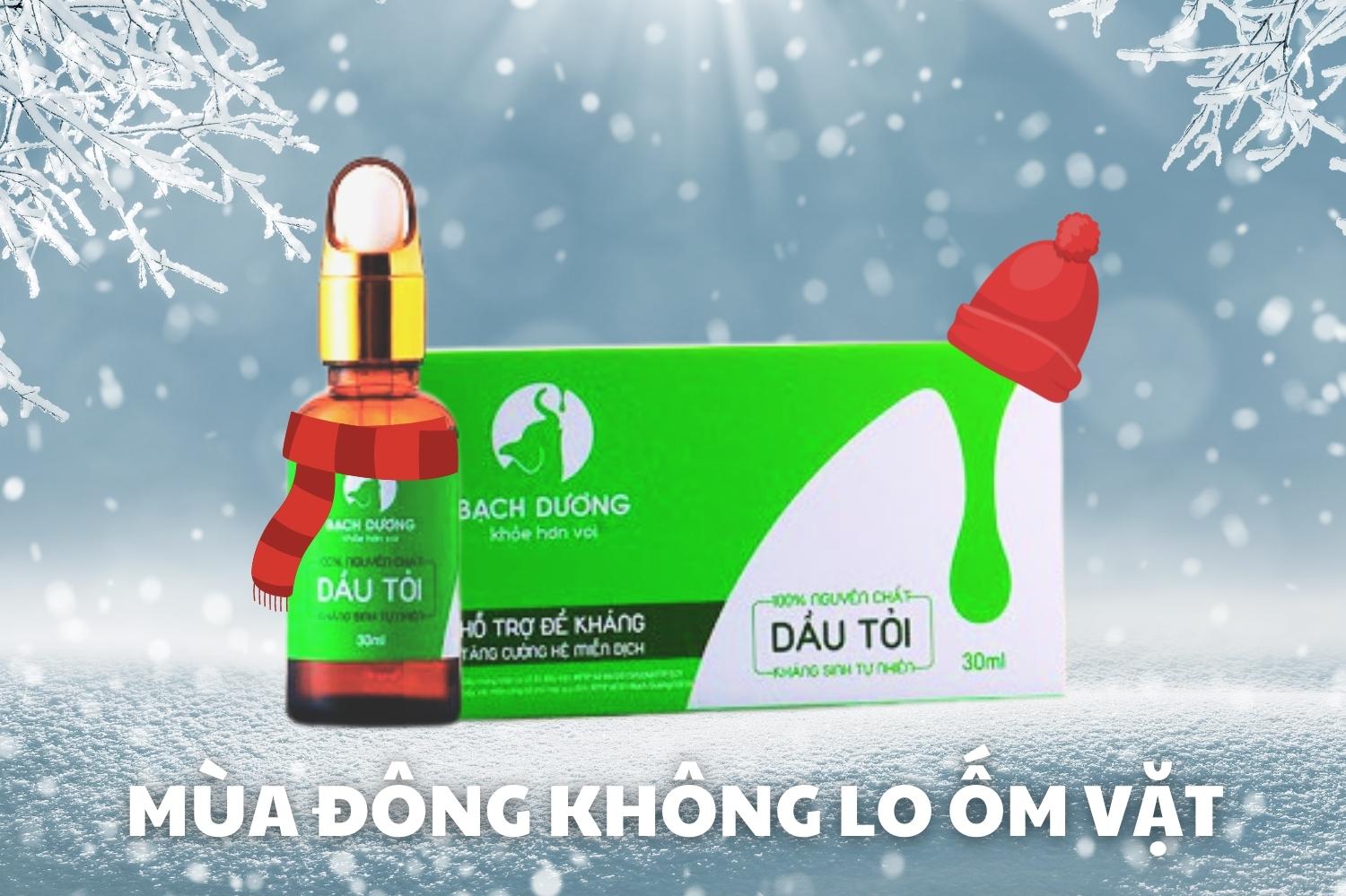 Dầu Tỏi Bạch Dương - 30ml BDcare