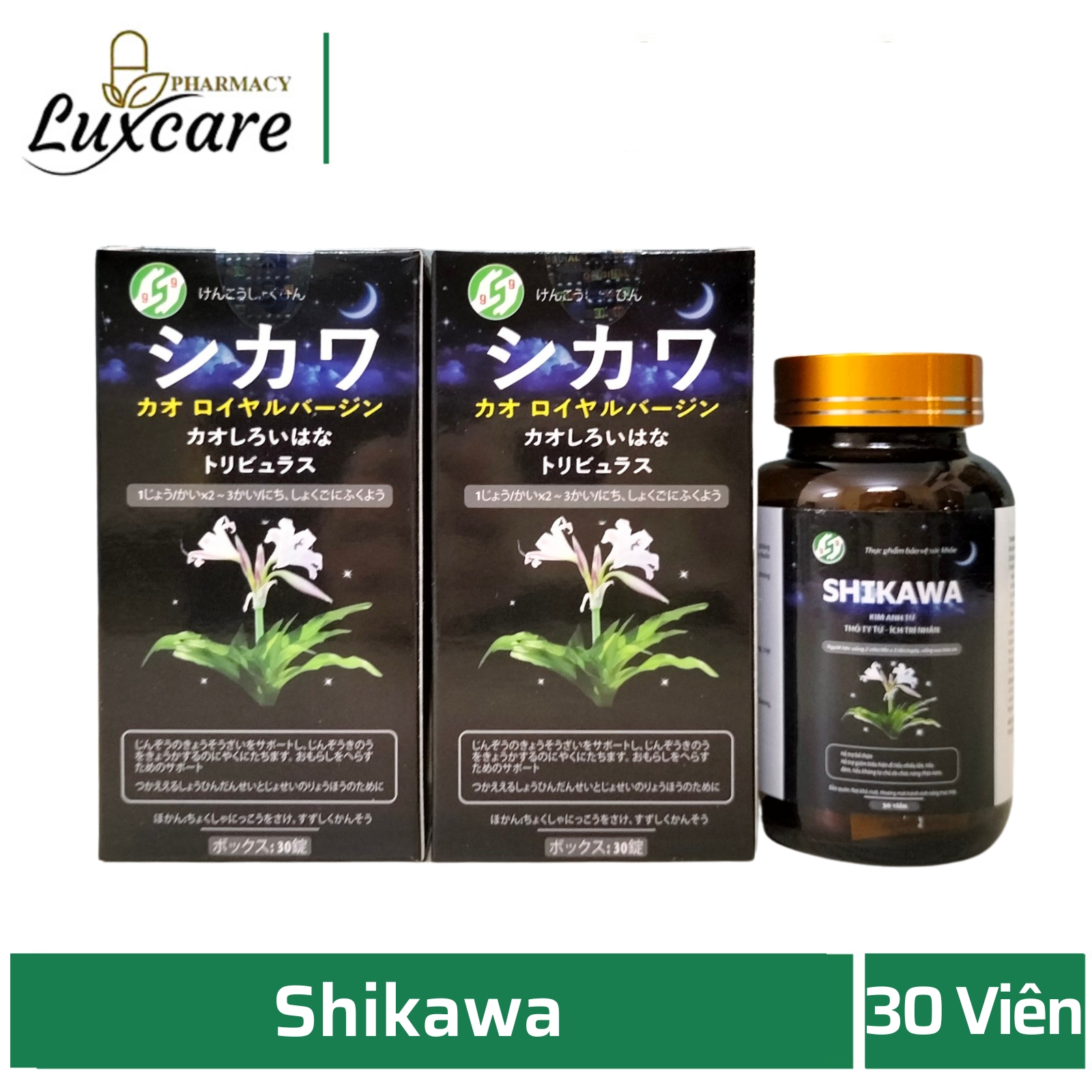 Shikawa hỗ trợ bổ thận, giảm biểu hiện đi tiểu nhiều lần - Luxcare Pharmacy