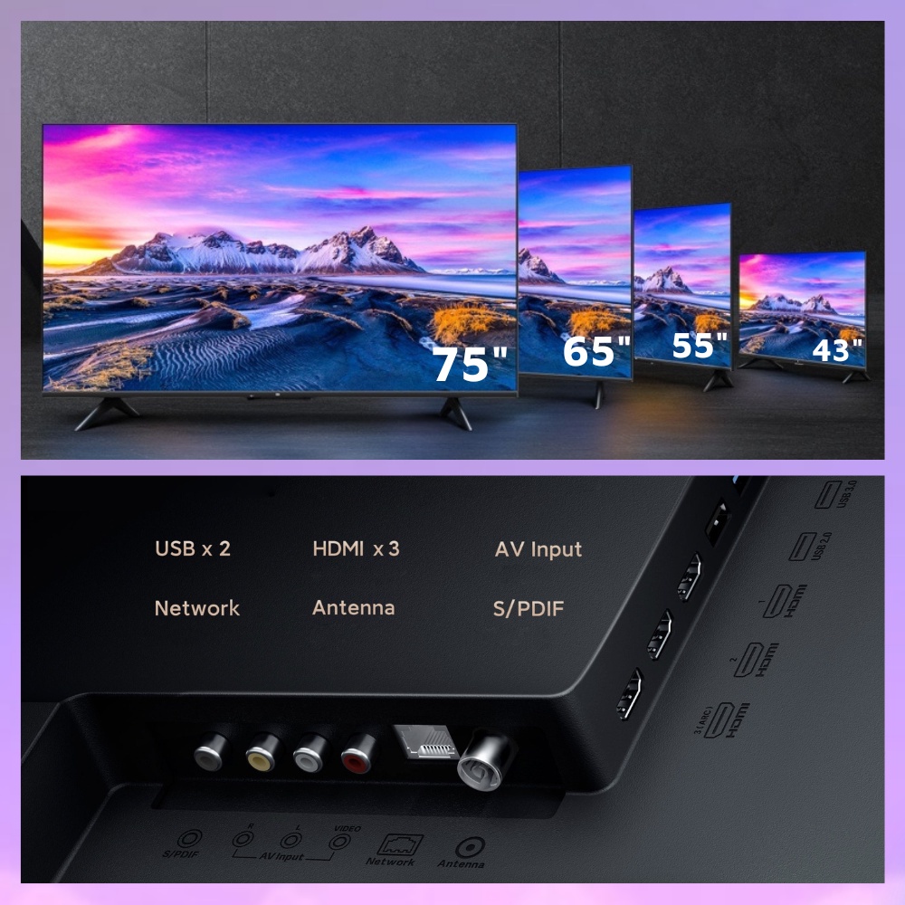 Tivi Xiaomi EA Màn Hình Full HD 43'', 55''