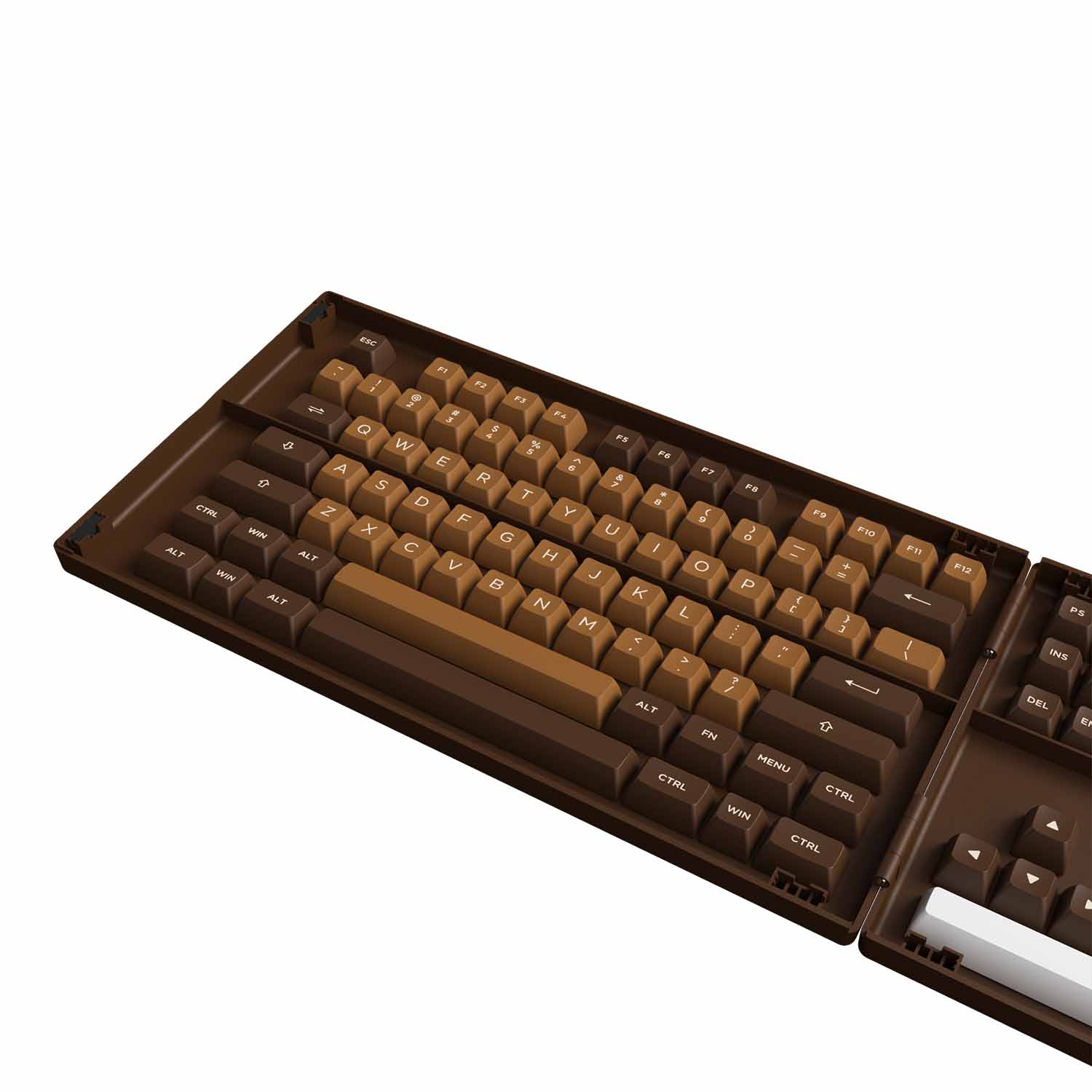 Bộ keycap AKKO Chocolate (PBT Double-Shot/ ASA profile/ 178 nút)