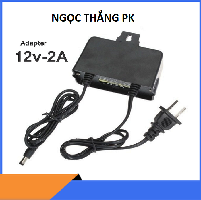 [HCM]Nguồn camera ngoài trời 12V-2A