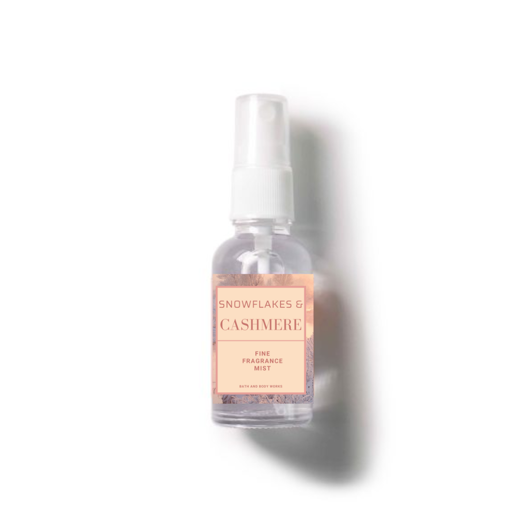 Xịt Thơm Toàn Thân Bath And Body Works - Snowflakes & Cashmere Body Mist