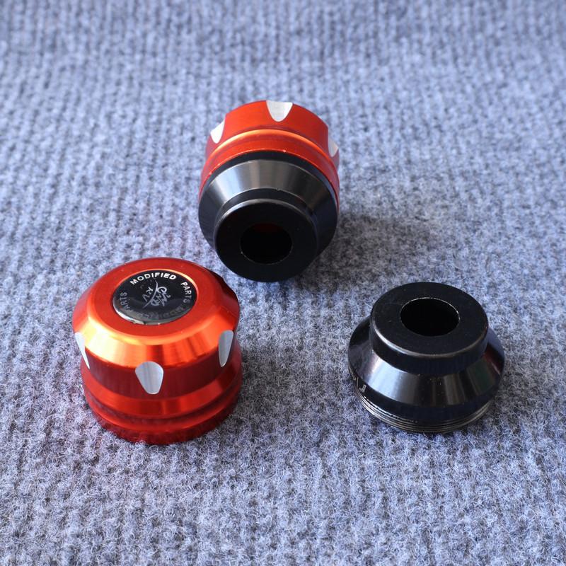 CHỐNG ĐỔ BÁNH TRƯỚC NHÔM CNC ( MÀU VÀNG )
