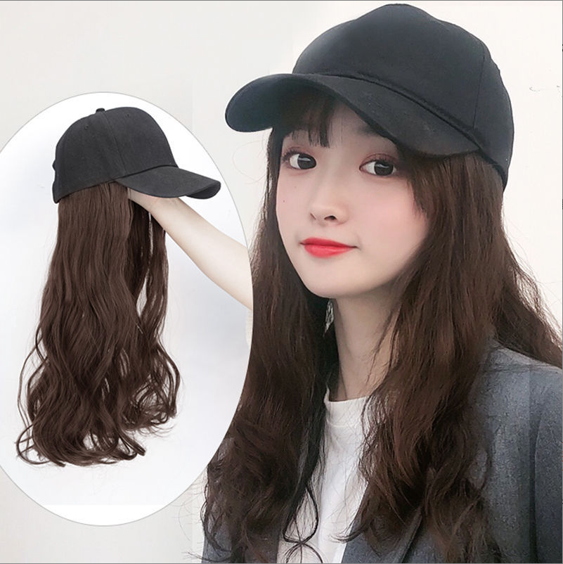 [TẶNG LƯỚI] Nón mũ tóc giả cả đầu xoăn Hàn Quốc