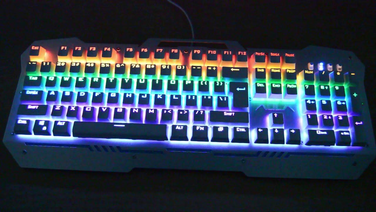 Bàn Phím Cơ Aula F2009 Led 7 Màu
