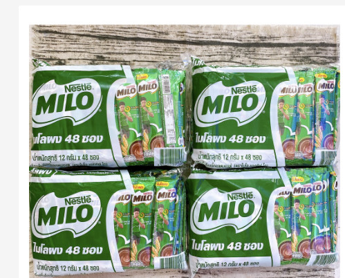 Túi 48 gói milo 3 in 1 hòa tan thái lan siêu ngon