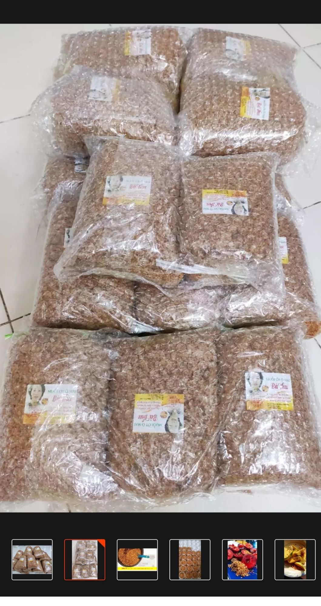 Túi 1kg Muối Ô Mai Bà Thu link khách sỉ
