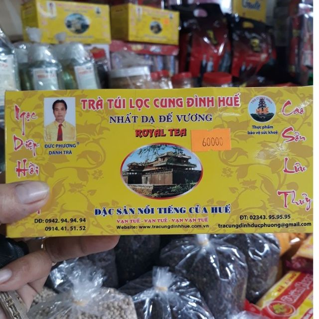 Trá cung đình Túi lọc Đức Phượng Huế 2 hộp
