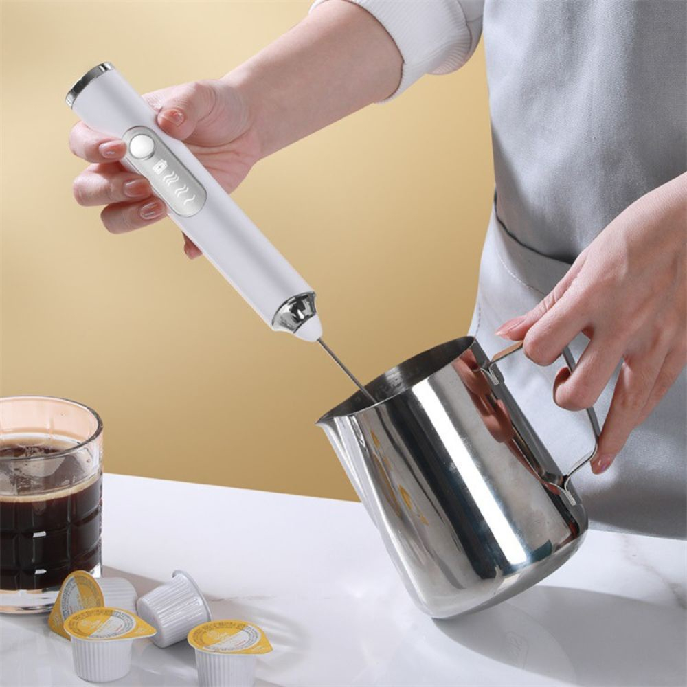 Máy Tạo Bọt Cafe, Đánh Trứng Mini Cầm Tay Đa Năng
