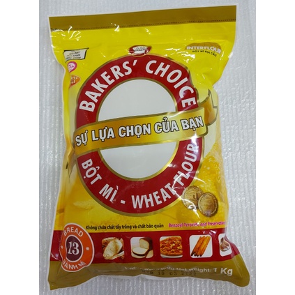 Bột Mì Baker' Choice 1kg (Số 8, số 11, số 13)