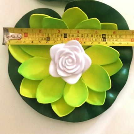 Đèn Hoa sen Nhiều cánh LED 3D 18cm(có thể thả dưới nước,cầu nguyện...)