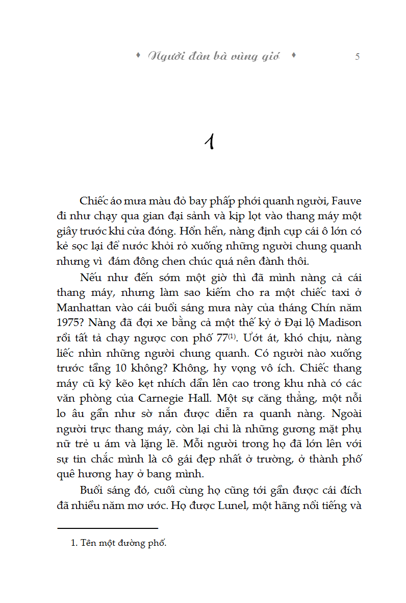 SÁCH - Người Đàn Bà Vùng Gió