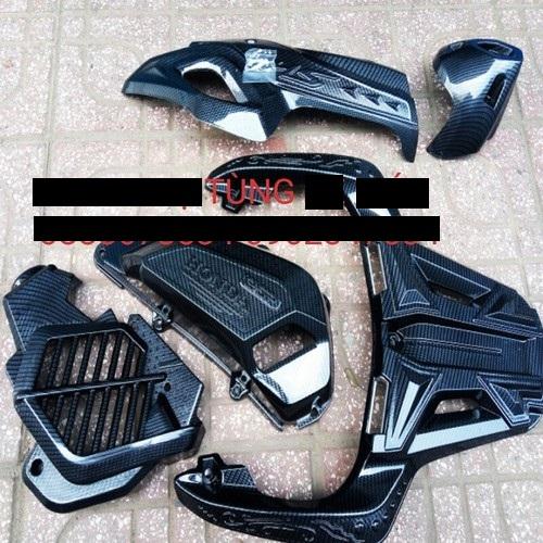 Combo 5 Món Ốp Cacbon cho Sh 2017