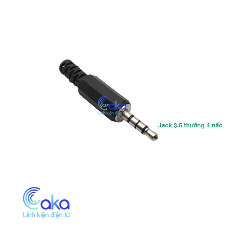 Đầu Jack cắm Audio 3.5mm 4 nấc, 3 nấc các loại chất lượng