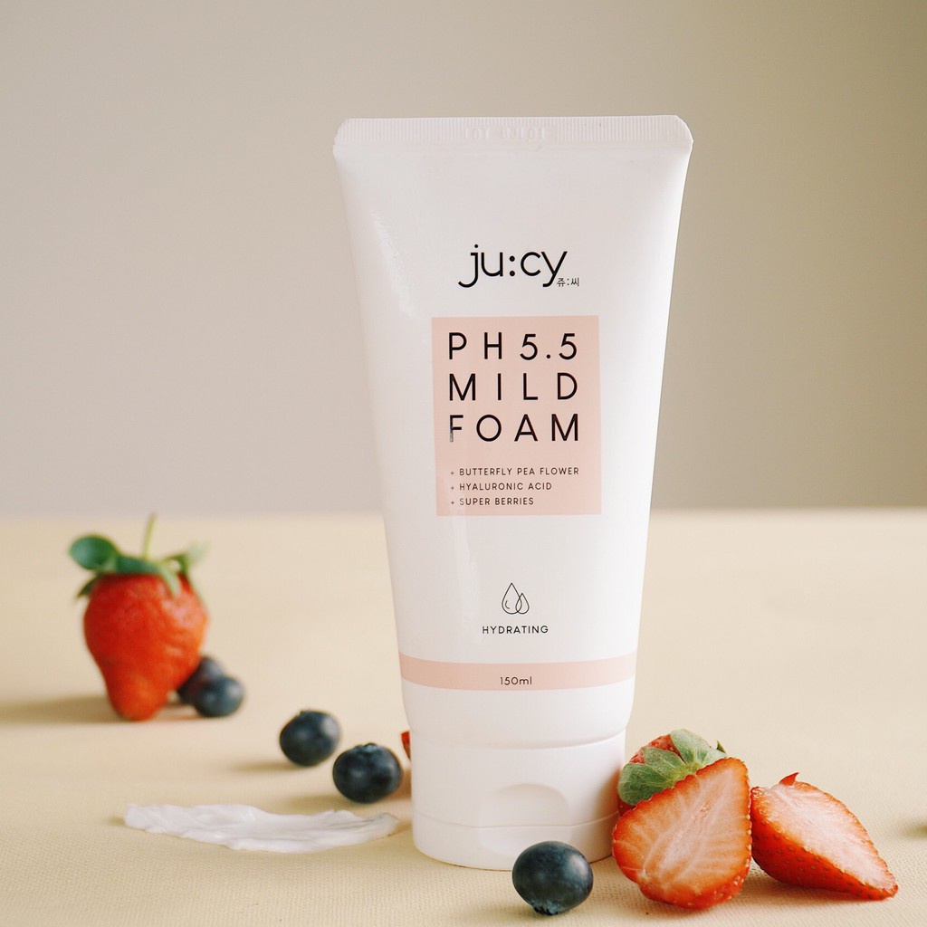 Sữa rửa mặt Ju:cy pH 5.5 Mild Foam 150ml