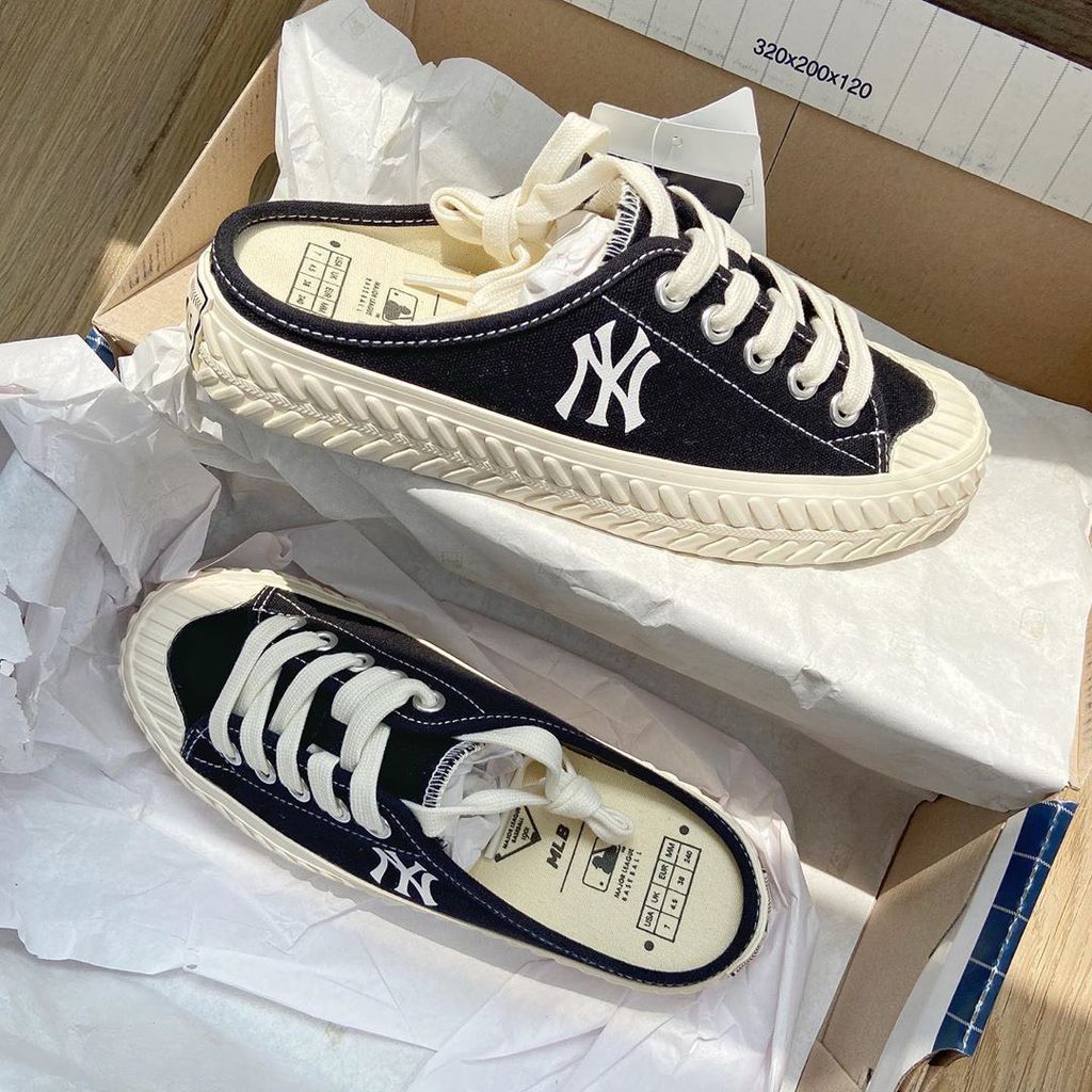 mlb mule sneakers