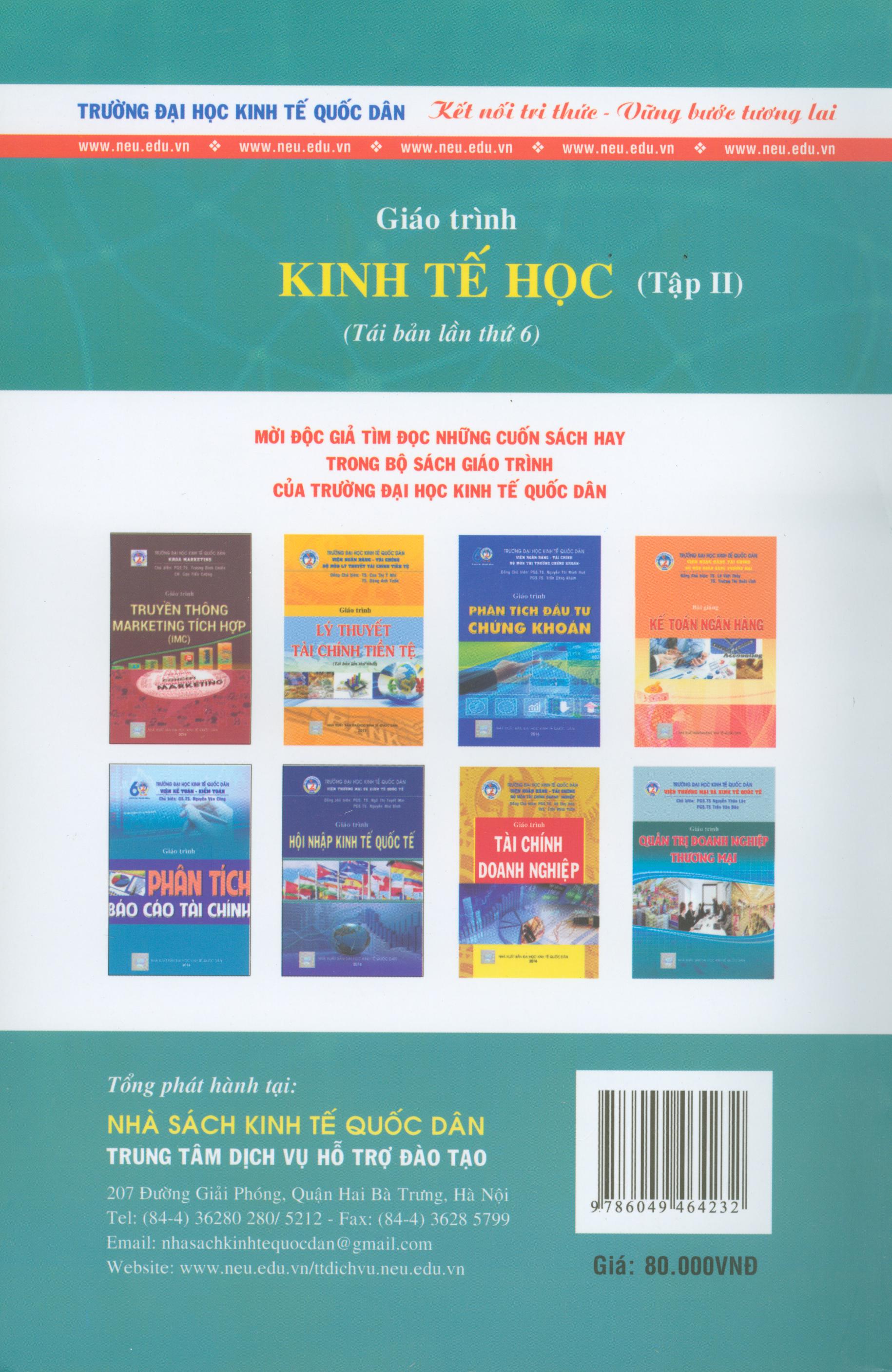 Giáo Trình Kinh Tế Học - Tập 2