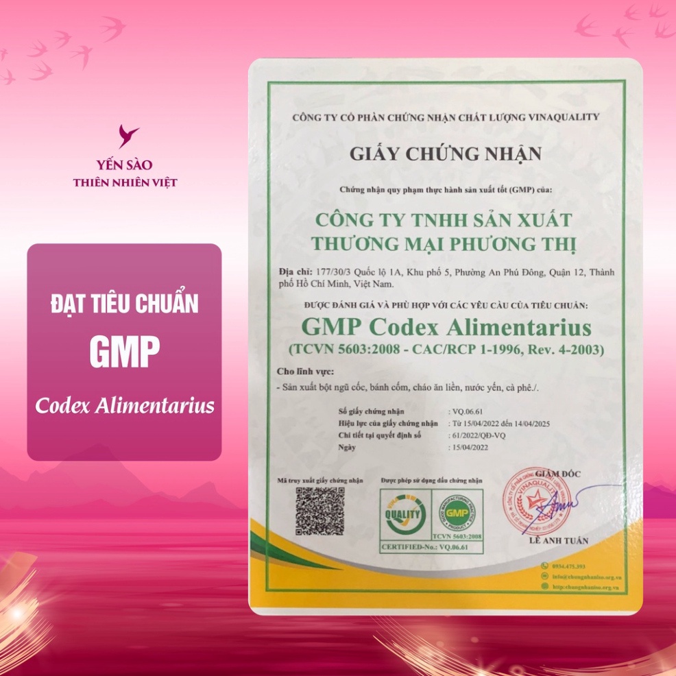 Cà Phê Yến Thiên Nhiên Việt - yensaotnv