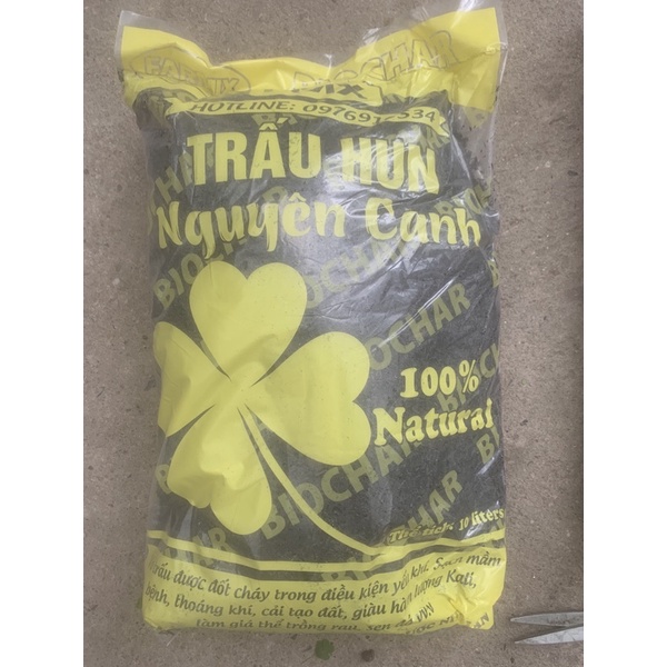 Trấu hun nguyên cánh 1kg/ gói