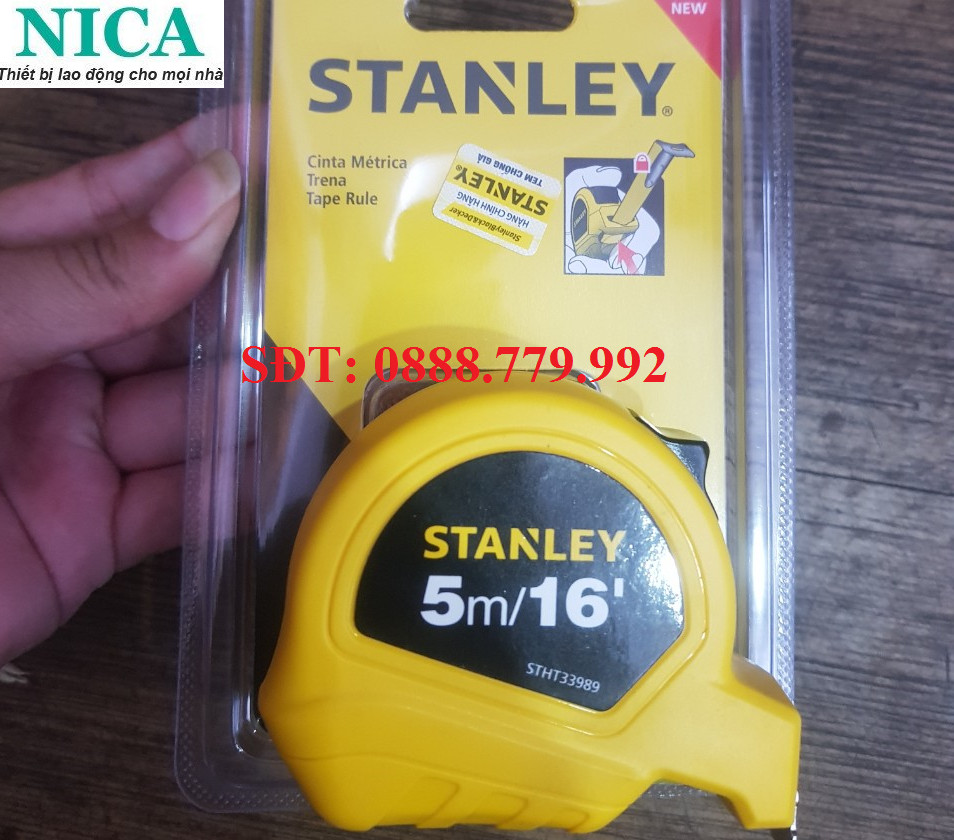 Thước cuộn 5m 16 x 19mm stanley STHT33989-840