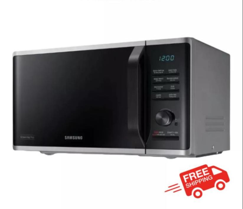 Lò vi sóng tráng men samsung dòng nướng mg23k3515as/sv