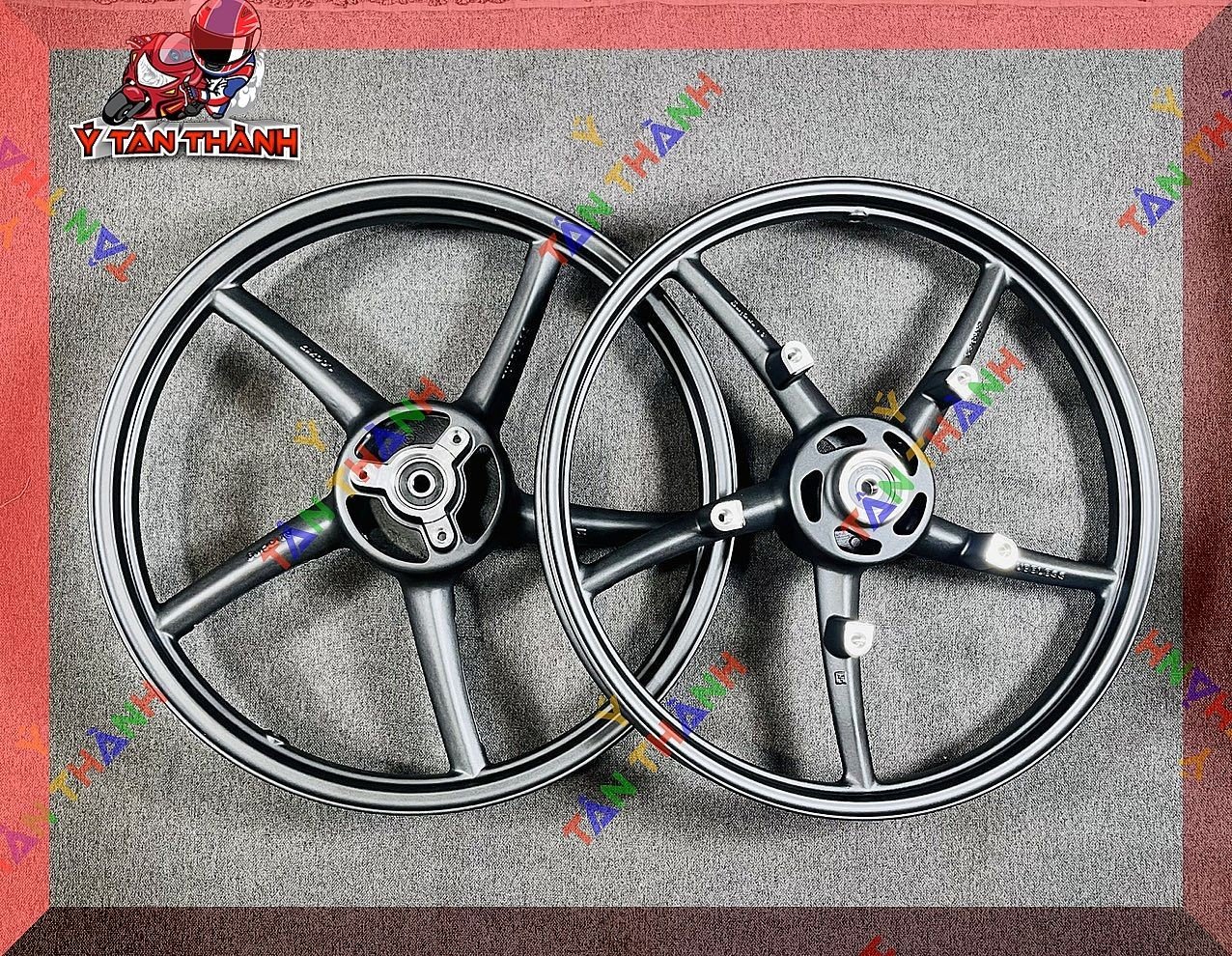 Mâm 5 cây Satria,Raider Fi dùng đĩa zin MS47