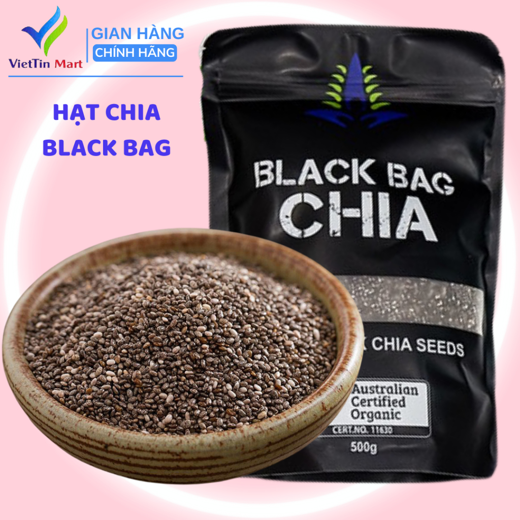 Hạt chia đen Blag chia 500g - Viettin Mart